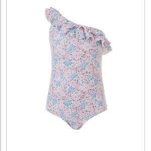 Nwt 2 floral one shoulder beautiful luxury swim